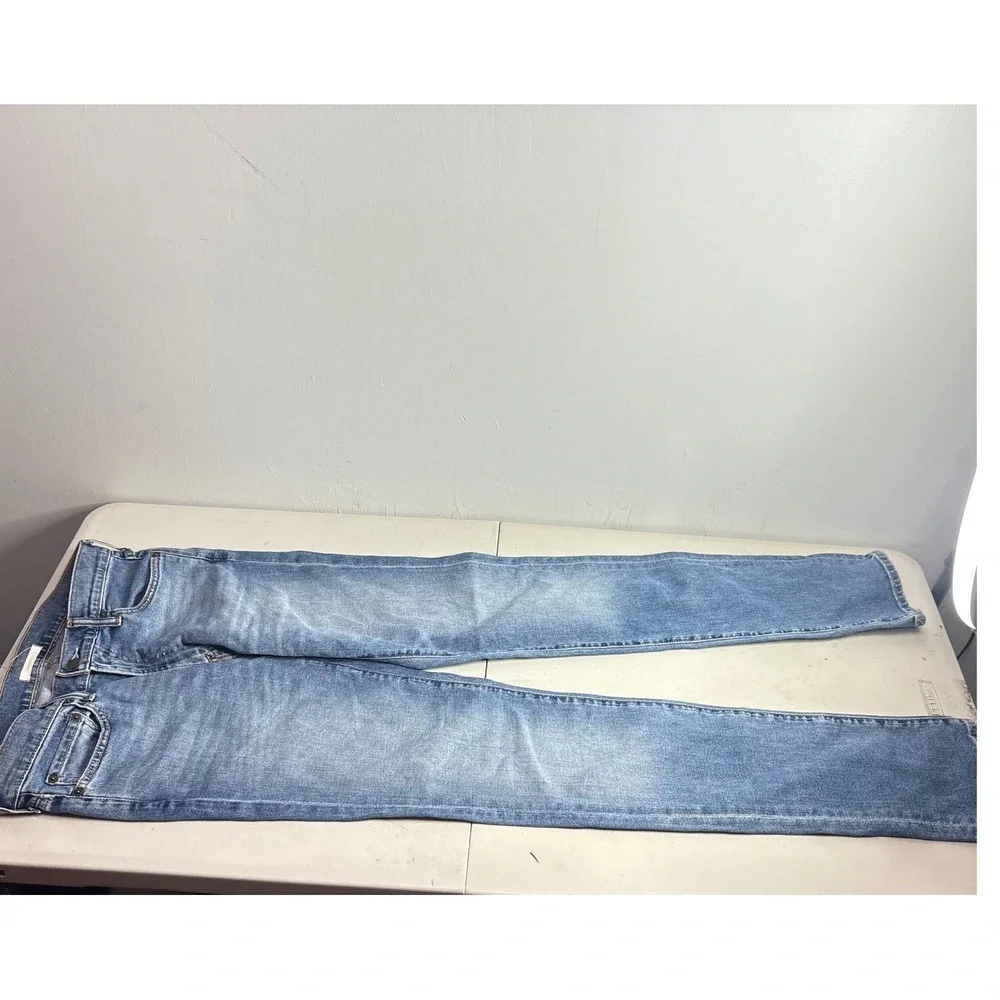 Abercrombie Fitch Mens Skinny Jeans 32x34 Light Wash Denim Everyday Comfort